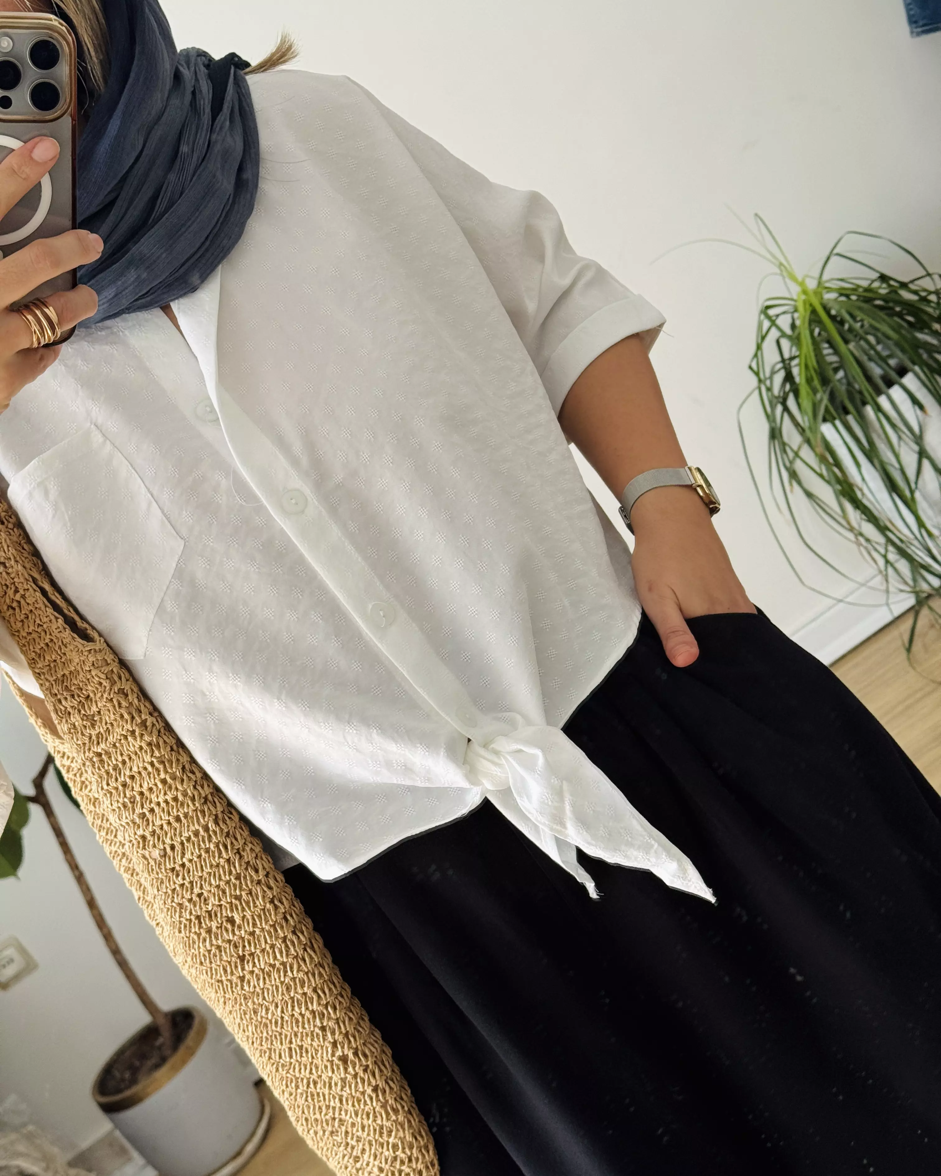 شومیز گره ای حنا